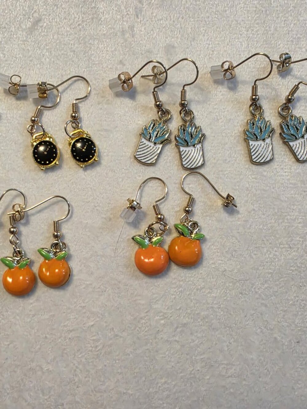 Small Charm Earrings
